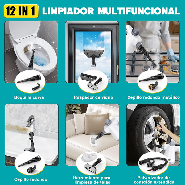 Limpiador a Vapor Portátil